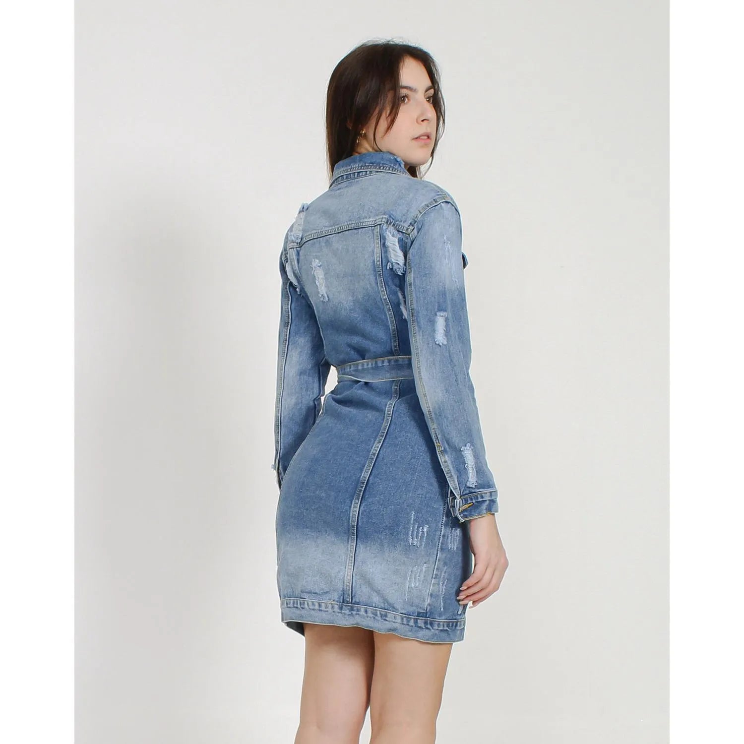 Denim Kjole kvinder forår/sommer